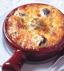 巴黎式酸味乳酪红酒焗田螺