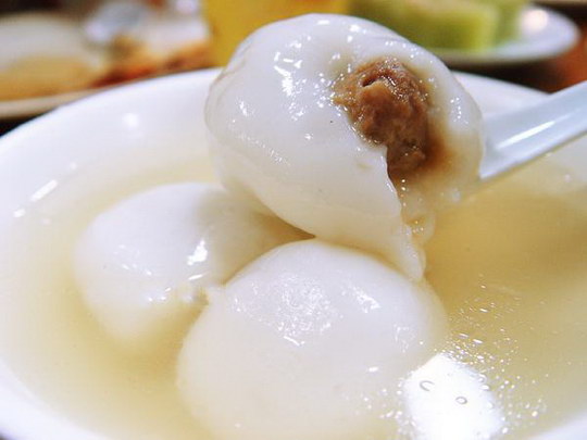 肉汤圆