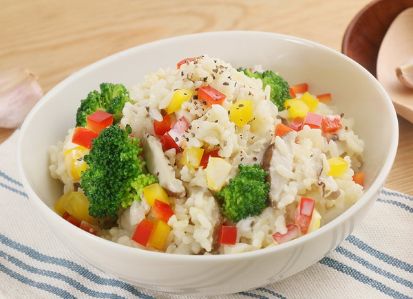 電鍋義式蔬菜燉飯